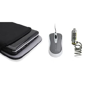 Kensington Essentials Kit for Netbooks with Mouse, Lock, and Protective Sleeve