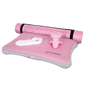 Wii 5-In-1 24 Hour Fitness Bundle – Pink