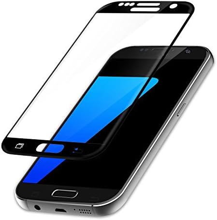 Tempered Glass 3D Curved Screen Protector For Samsung Galaxy S7 Edge 9H Hardness Black