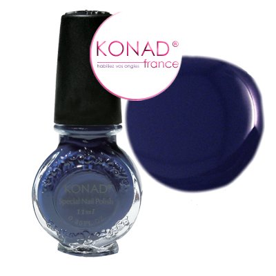 Vernis Indigo -Bleu royal - stamping nail art Konad - 11ml Vernis Indigo -Bleu royal - stamping nail art Konad - 11ml