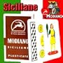 Siciliane 96/38 Modiano Regional Italian Playing Cards. Authentic Italian Deck. Includes Free Scopa and Briscola Instructions in English.