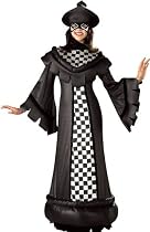 Adult Womens Halloween Costumes Chess Club Master Piece Queen Couples Costume Theme Party Outfit