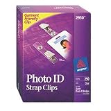 AVERY-DENNISON / AVE2930 / Garment Friendly Strap Clips, 250 per Pack / Sold as 1 BX