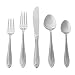 Hampton Forge 322C0202XX “20-pieces” Tulle Pattern Flatware Set with Frosted Finish