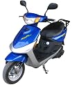 New Freedom 750 Watt Large Electric Motorcycle / Moped / Scooter - Clean Power & 30 MPH