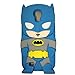 Minidandan Blue 3d Cartoon Hero Batman Soft Silicone Back Case Cover Skin for Samsung Galaxy S4 I9500