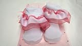 from Soft Touch BABY SOCKS 0-6 MONTHS (WHITE WITH PINK FRILL) COMES IN A BEAUTIFUL GIFT BAG