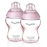 Tommee Tippee Closer to Nature - Decorated Bottles - Pink