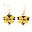 University Of Michigan Dangle Earrings