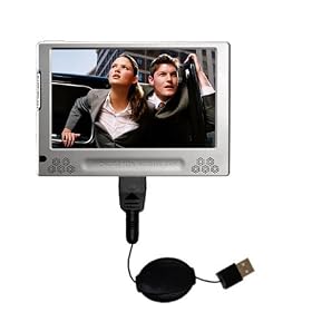 Click here to buy Retractable USB Cable for the Archos 705 WiFi with Power Hot Sync and Charge capabilities... by Gomadic for the Archos 705 WiFi.