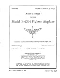 Curtiss P-40 E Aircraft Parts Catalog Manual