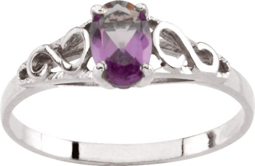 Teen Imitation June Birthstone Ring