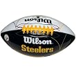 Wilson NFL Team Logo Football (Pittsburgh Steelers)