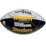 Wilson NFL Team Logo Football (Pittsburgh Steelers)