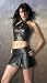 Leather School Girl Skirt Back Zipper Opening Sizes Small, Medium, Large or X-Large Shown with Y2L-5-500 Bustier