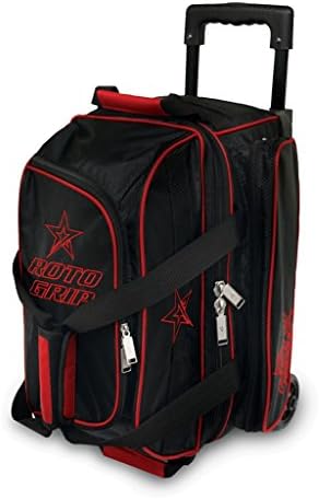 Roto Grip 2 Ball Roller Black Red Bowling Bag
