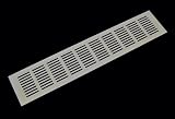 Produkt-Bild: L&uuml;ftungsgitter LG-4008 AA 400 x 80 mm Alu F1 Stegblech Abluftgitter