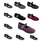 SASSIE-01-09, Flat Mary-Jane Chinese or Ballet in 9 Colors and Styles Shoes, Demonia by Pleaser USA