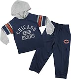 Chicago Bears Toddler Faux Layered Jersey and Pant Set