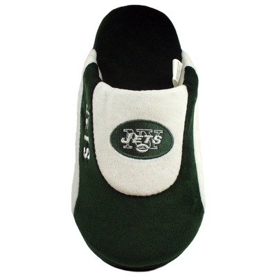 New York Jets Low Pro Stripe Slipper Size: 8-9.5, Color: Green / White