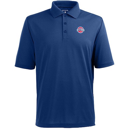 Antigua Detroit Pistons Pique Xtra Lite Polo