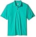 PGA TOUR Men's Big and Tall Golf Performance Short Sleeve Airflux Solid Mesh Polo Shirt