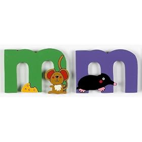 The Toy Workshop Wooden Letter Lower Case M