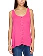 edc by ESPRIT Damen Top, 052CC1K054, Gr. 42 (XL), Violett (summer purple 531)