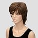 Wigs for Women Light Bloned and Flaxen Wig for lady fashion dresses for women 2016 Women Synthetic Women's Wigs Deep Brown Kanekalon Wavy Curly Natural Short Wig For Women Girl