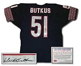 Dick Butkus Autographed Chicago Bears Authentic Style Navy Jersey