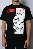 Angry Birds - Bird Faces Mens T-Shirt in Black