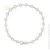 STUDIO 925: *KATRINA TWO TONED NECKLACE*