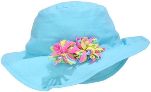 Kate Mack Baby Girls' Kaleidescope Hat, Aqua, ALL