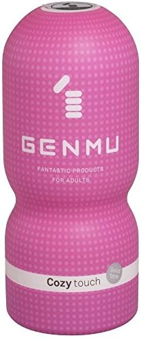 GENMU Cozy Pink Male Masterbator from Japan (Reusable, comes with one pack of lotion)
