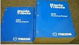 2005 Mazda Tribute Service Shop Repair Manual Set OEM