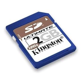 Kingston Technology 2 GB SecureDigital Ultimate Memory Card (SD/2GB-U, Retail Package) 