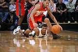 New Jersey Nets v Utah Jazz: Devin Harris and Ronnie Price Photographic Poster Print by Melissa Majchrzak, 8x12