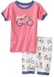 Hatley Girls 2-6X Short Bikes Zoom Pajama Set