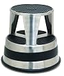 Cramer 1002-00 Kik Step Rolling Step Stool Premium Grade Stainless Steel