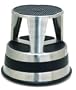 Cramer 1002-00 Kik Step Rolling Step Stool Premium Grade Stainless Steel