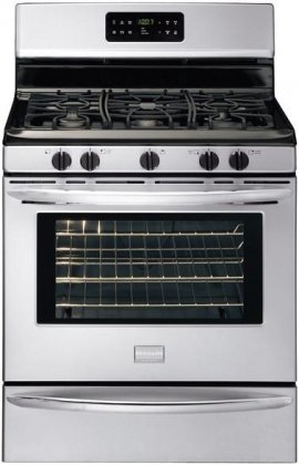 Frigidaire Gallery  FGGF3041KF, 30 Inch Gas Range, Stainless Steel