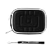 Black EVA Durable Slim Protective Storage Cover Cube Carrying Case with Internal Mesh Pocket and Carabiner clip for Nikon Coolpix S2500 S3100 S4100 S5100 S6100 S6200 S8100 S8200 Point and Shoot Digital Camera + Includes eBigValue Determination Hand Strap Key Chain
