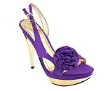 SATIN BOW DECOR HEEL