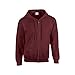Gildan Heavy Blend Unisex Adult Full Zip Hooded Sweatshirt Top