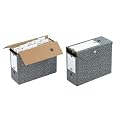 NIPS 152538124 ARCHIV-BOX f�r H�ngemappen, B 12,0 x T 33,5 x H 27,5 cm, 10er Packung, anthrazit/wei�