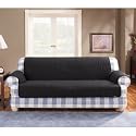 Sure Fit Cotton Duck Loveseat Pet Throw, Black
