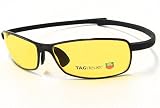 Tag Heuer - Tag Heuer 5019 TagHeuer Curve Series 099 Black Night Vision Sunglasses