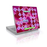 Dance Arcade Pink Design Skin Decal Sticker Cover for Laptop Notebook Computer - 16