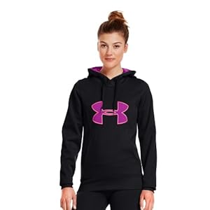 Under Armour Women's Armour® Fleece Storm Big Logo Hoodie Medium Black