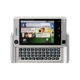 MOTOROLA DEVOUR A555 8GB GOOGLE ANDROID 3G SILVER CDMA VERIZO